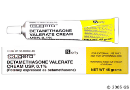 Betamethasone Valerate Coupon - Betamethasone Valerate 45g of 0.1% tube of cream