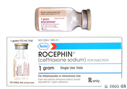 Rocephin Coupon - Rocephin 1g vial
