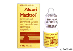 Maxitrol Coupon - Maxitrol 5ml eye dropper