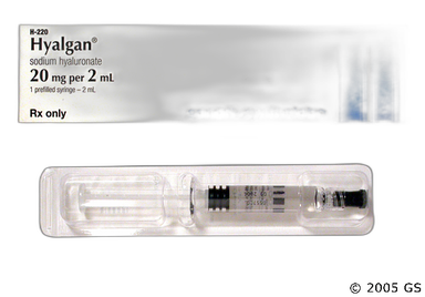 Hyalgan Coupon - Hyalgan 2ml of 20mg/2ml syringe