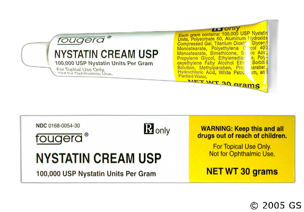 NYSTATIN Topical Powder, 100,000 units/gm, 60 gm 