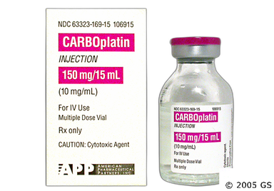Carboplatin Coupon - Carboplatin 15ml of 10mg/ml vial