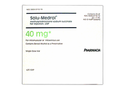 Solu-Medrol Coupon - Solu-Medrol 1ml of 40mg vial