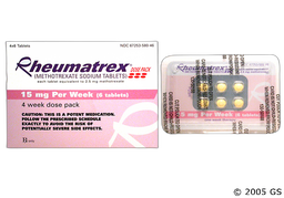 Rheumatrex Coupon - Rheumatrex 20 tablets of 2.5mg dose pack