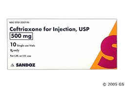 Ceftriaxone Coupon - Ceftriaxone 500mg vial