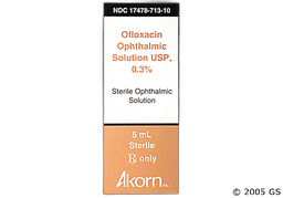 Ofloxacin Coupon - Ofloxacin 5ml of 0.3% eye dropper
