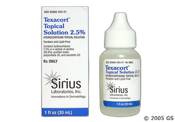 Texacort Coupon - Texacort 30ml of 2.5% bottle of topical solution