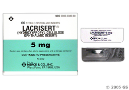 Lacrisert Coupon - Lacrisert 60 inserts of 5mg package