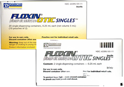 Floxin Coupon - Floxin 20 otic singles of 0.3% package