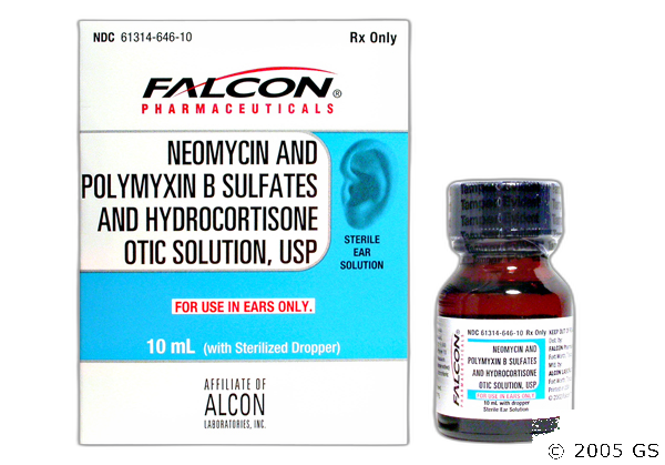 Neomycin/Polymyxin B/Hydrocortisone