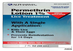 Permethrin Non-Prescription Coupon - Permethrin Non-Prescription 59ml of 1% bottle of lotion
