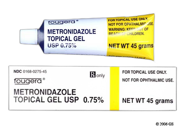 Metronidazole Coupon - Metronidazole 45g of 0.75% tube of gel