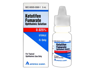 Ketotifen Coupon - Ketotifen 5ml of 0.025% eye dropper