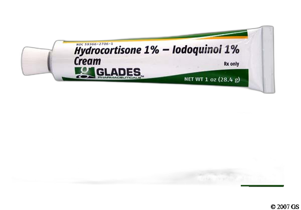 Hydrocortisone/Iodoquinol