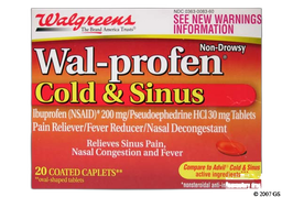 Ibuprofen/Pseudoephedrine Coupon - Ibuprofen/Pseudoephedrine 200mg/30mg tablet