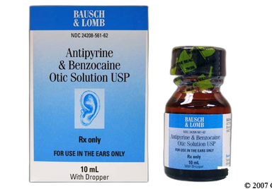 Antipyrine/Benzocaine Coupon - Antipyrine/Benzocaine 10ml of 54mg/14mg/ml ear dropper
