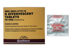 K-Effervescent Coupon - K-Effervescent 25 meq effervescent tablet