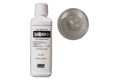 Lohist D Coupon - Lohist D 473ml of 2mg/30mg/5ml bottle of liquid