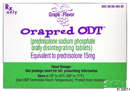 Orapred Coupon - Orapred 15mg orally disintegrating tab