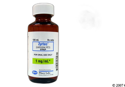 Children's Zyrtec Coupon - Children's Zyrtec 24 hour bottle of syrup