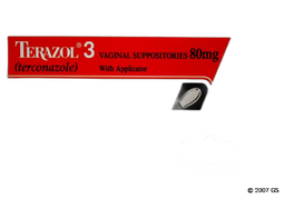 Terazol 3 Coupon - Terazol 3 3 suppositories of 80mg dose pack