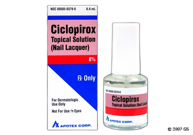 Ciclopirox Coupon - Ciclopirox 6.6ml of 8% bottle of topical solution