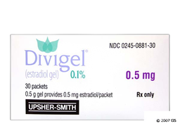 Divigel Coupon - Divigel 30 packets of 0.5mg gel carton