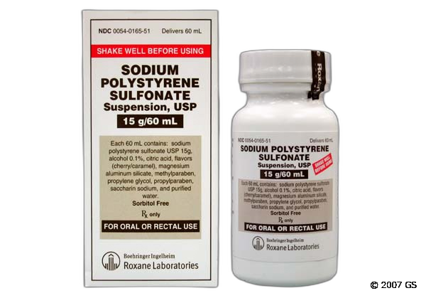 Sodium Polystyrene Sulfonate