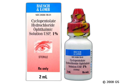 Cyclopentolate Coupon - Cyclopentolate 2ml of 1% eye dropper