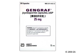 Gengraf Coupon - Gengraf 25mg of  capsule