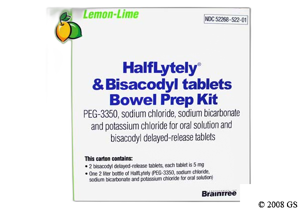 Halflytely And Bisacodyl