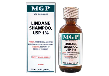 Lindane Coupon - Lindane 60ml of 1% bottle of shampoo