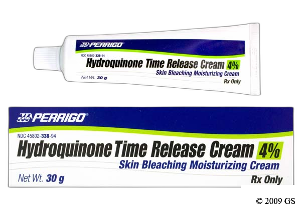 Hydroquinone Time Release