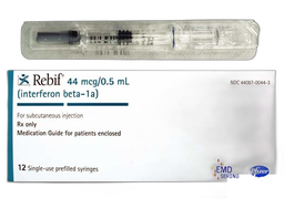 Rebif Coupon - Rebif 12 syringes of 44mcg carton