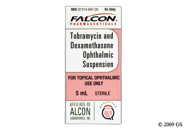 Tobramycin/Dexamethasone Coupon - Tobramycin/Dexamethasone 5ml of 0.3%/0.1% eye dropper