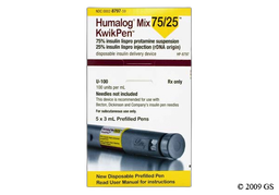 Humalog 75/25 Coupon - Humalog 75/25 five 3ml kwikpens of 100 units/ml carton
