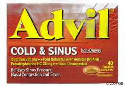 Advil Cold And Sinus Coupon - Advil Cold And Sinus 200mg/30mg tablet