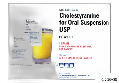 Cholestyramine Coupon - Cholestyramine 60 packets of 9g carton