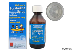 Children's Loratadine Coupon - Children's Loratadine 24 hour bottle of syrup