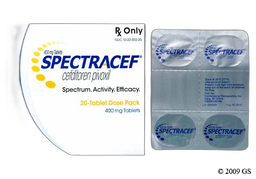 Spectracef Coupon - Spectracef 20 tablets of 400mg dose pack
