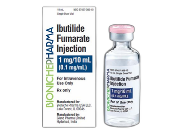 Ibutilide Fumarate Coupon - Ibutilide Fumarate 10ml of 0.1mg/ml vial