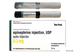 Epinephrine (Epipen) Coupon - Epinephrine (Epipen) 2 auto-injectors of 0.3mg package