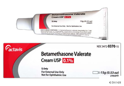 Betamethasone Valerate Coupon - Betamethasone Valerate 15g of 0.1% tube of cream