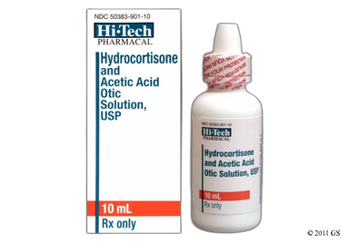 Hydrocortisone/Acetic Acid Coupon - Hydrocortisone/Acetic Acid 10ml of 1%/2% ear dropper