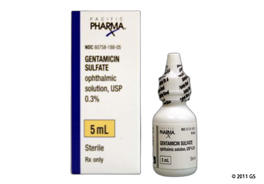 Gentamicin Coupon - Gentamicin 5ml of 0.3% eye dropper
