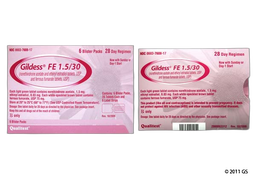 Gildess Fe 1.5/30 Coupon - Gildess Fe 1.5/30 28 tablets package