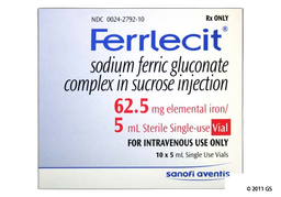 Ferrlecit Coupon - Ferrlecit 5ml of 62.5mg/5ml vial