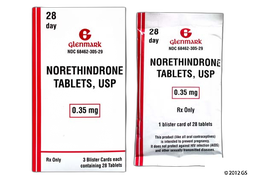 Norethindrone Coupon - Norethindrone 28 tablets of 0.35mg package