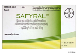 Safyral Coupon - Safyral 28 tablets package