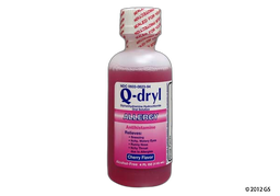 Q-Dryl Coupon - Q-Dryl 118ml of 12.5mg/5ml bottle of oral solution